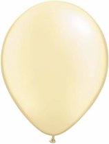Qualatex ballonnen 100 stuks Pearl Ivory
