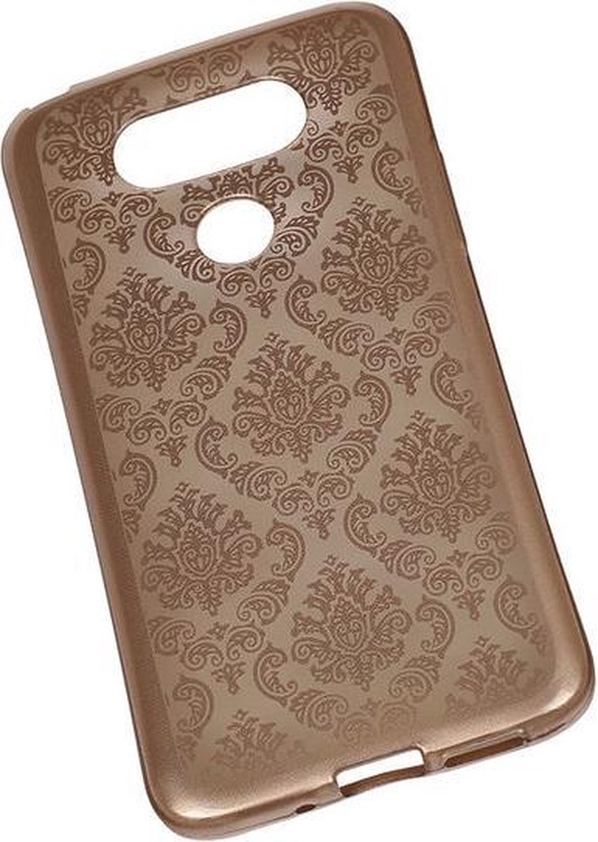 Goud Brocant TPU back case cover hoesje voor LG G5