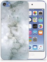 Geschikt voor iPod Touch 5 | 6 Uniek TPU Hoesje Painting Grey