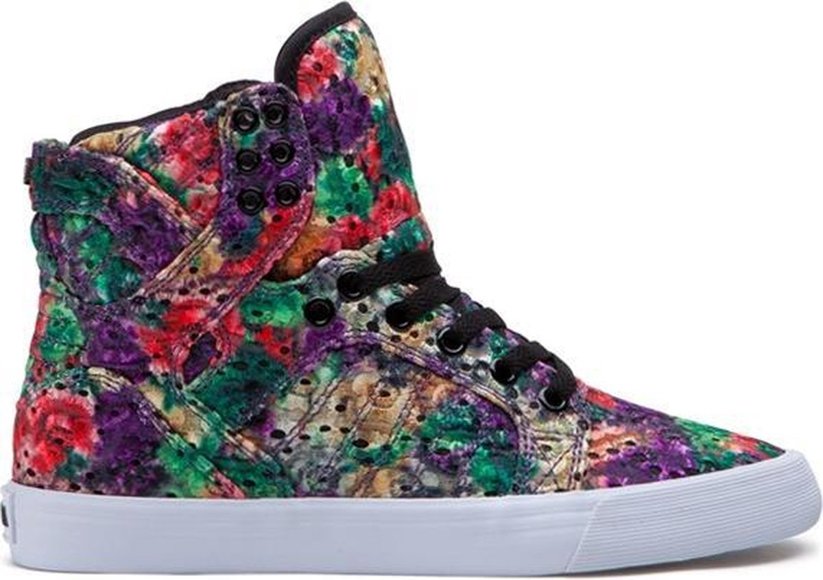 Supra Dames Sneaker Skytop Floral Gekleurd Maat 40,5 - bol.com