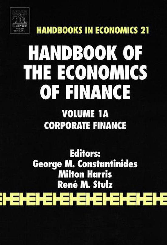 Handbook of the Economics of Finance - cover