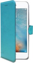 Celly Boekmodel Hoesje iPhone 8 / 7 - Turquoise