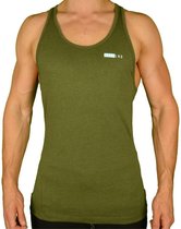 Fitness Stringer | Donker Groen (S) - Disciplined Sports
