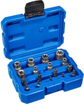 TecTake Torx-steeksleutel bitset 23-dlg - 402684