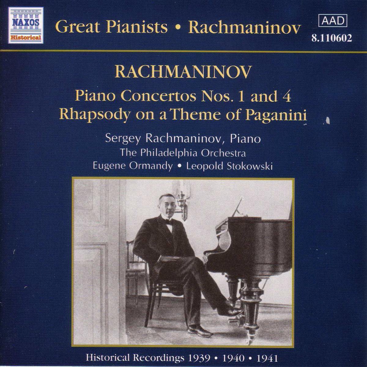 Rachmaninov: Piano Con.1&4, L. Stokowski | Musique | bol