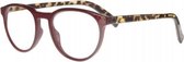 Icon Eyewear RCE350 Figo Leesbril +2.00 - Bordeaux montuur, tortoise pootjes