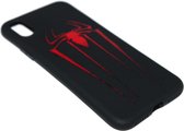 Rood spinnen hoesje Geschikt voor iPhone XS/ X