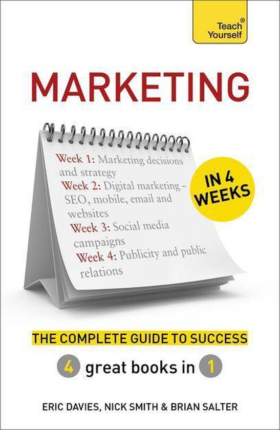 Marketing in 4 Weeks - cover