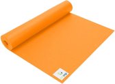 Yogamat Studio PVC - Ecoyogi – 183 x 61 cm – dikte 4,5 mm – Oranje – Ökotex certificaat