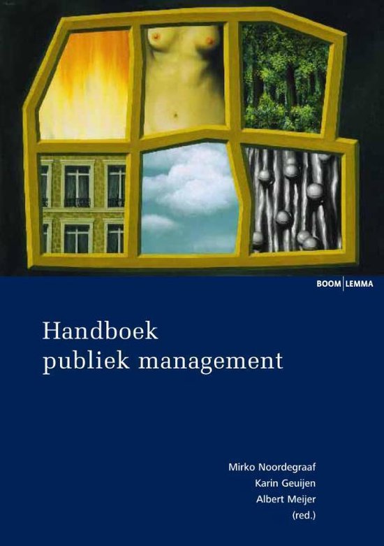 Cover van het boek 'Handboek publiek management'