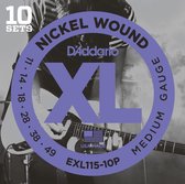 D'Addario EXL115-10PQS Blues Jazz Rock 10 Sets