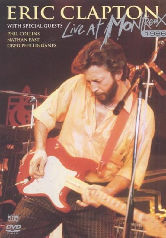 Cover van de film 'Eric Clapton - Live At Montreux 1986'