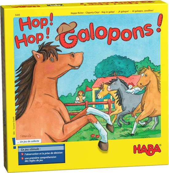 Afbeelding van het spel Haba Kinderspel Hop! Hop! Galopons! (fr)