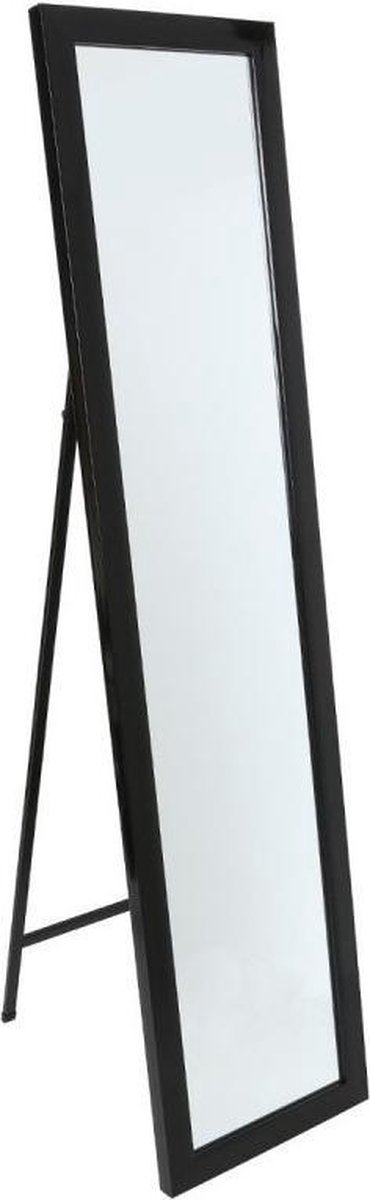 Atmosphera - Staande spiegel Vrijstaande spiegel - Zwart - Hoogte: 157.6cm