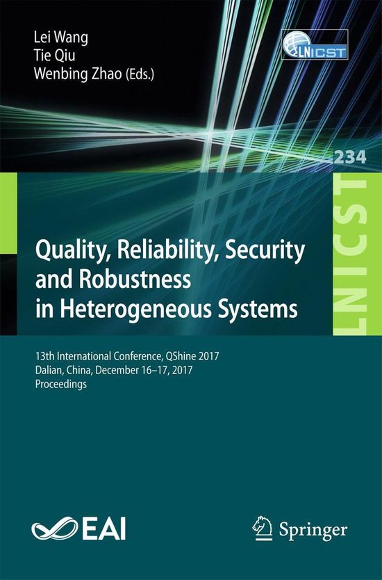 Springer Nature Proceedings Computer Science - Quality, Reli ... - cover