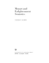 Mozart and Enlightenment Semiotics