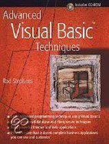 Advanced Visual Basic Techniques