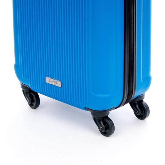Line Leyton Handbagage 4 Wheel Spinner KLM Blue | bol
