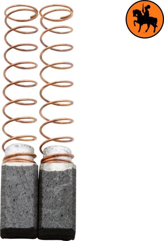 Jeu de balais de charbon pour Atlas Copco Drill BE10RL-N - 6.35x6.35x11.5mm