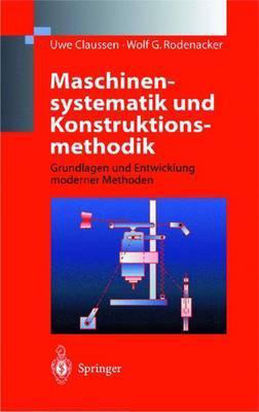 Maschinensystematik Und Konstruktionsmethodik - cover