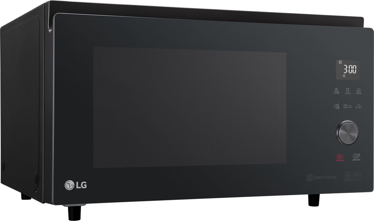 LG MJ3965BPS, Magnetron 39 L, 1100 W Inverter techniek voor snelle, gelijkmatige bereiding, CRISP-schaal voor krokant bakken & grillen, EasyClean coating: eenvoudig schoonmaken, Meer kook thumbnail 4
