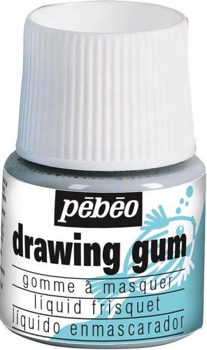 Pebeo - Tekengum liquid - latex vrij - 45ml - Pébéo