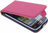 Mobiparts - fuchsia premium flipcase voor de Samsung Galaxy Core