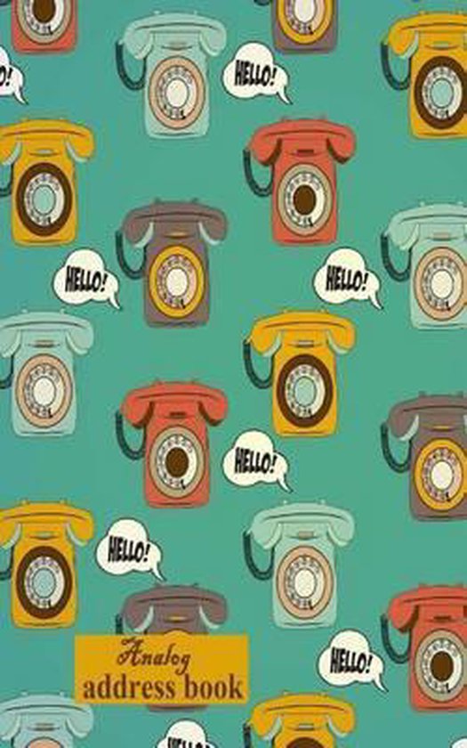 Analog Address Book 9781517214180 Ciparum Llc Boeken