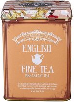 New English Teas Floral Vintage Tin 125 gram loose thee English Breakfast (TT29)