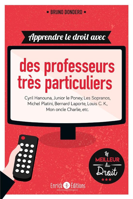 Apprendre le droit avec des professeurs très particuliers - cover