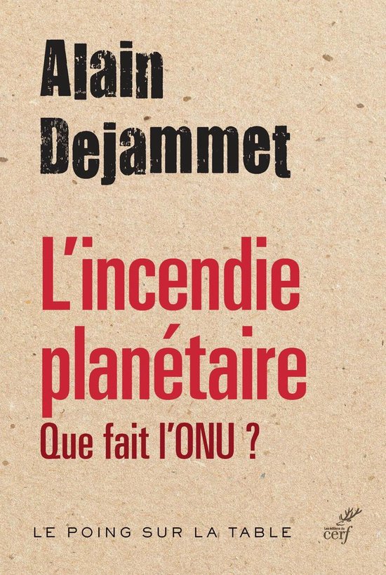 L'INCENDIE PLANÉTAIRE - cover