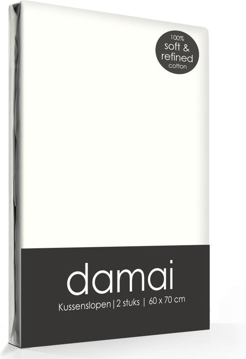 Damai Kussenslopen Ivory (2 stuks)-35 x 50 cm