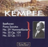 Kempff Plays Beethoven, Vol. 1