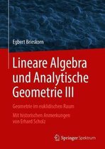 Lineare Algebra Und Analytische Geometrie III