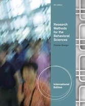 Research Methods for the Behavioral Sciences, International Edition
