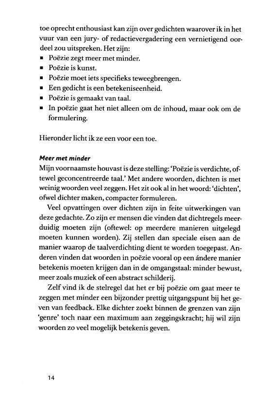 De schrijfbibliotheek - Dichten doe je zo