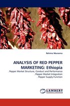 Analysis of Red Pepper Marketing