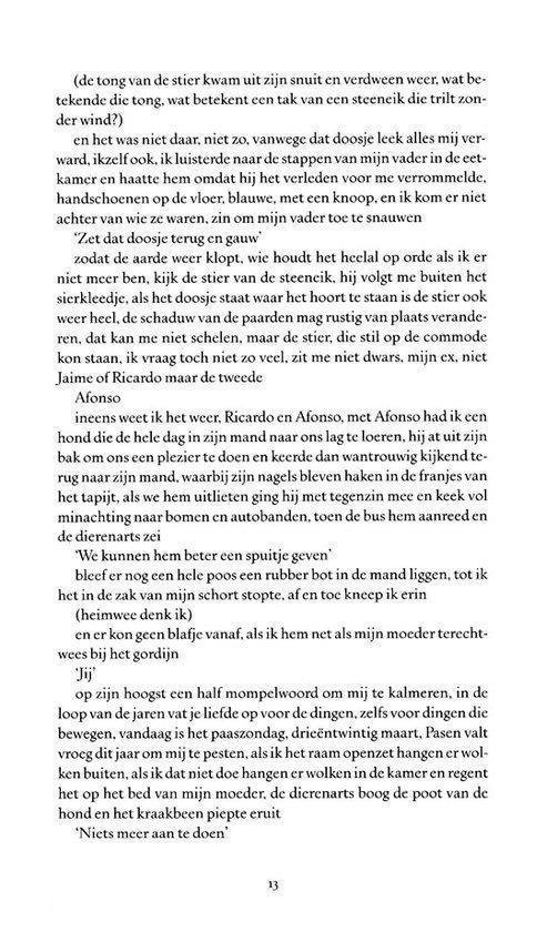 Tekstpagina met een verhaal in het Nederlands.