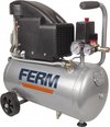 FERM Compressor 1100W – 24 liter tankinhoud – 8 bar – 1.5pk – Incl. universele ¼” snelkoppeling en 2 manometers