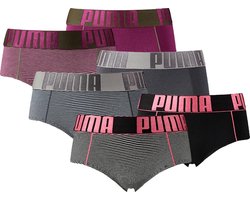 Puma - 6-Pack Boxershorts - Dames - maat M | bol.com
