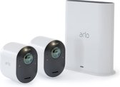 ARLO Ultra 4K - 2 beveiligings-/IP-camera's - Met basisstation - Wit