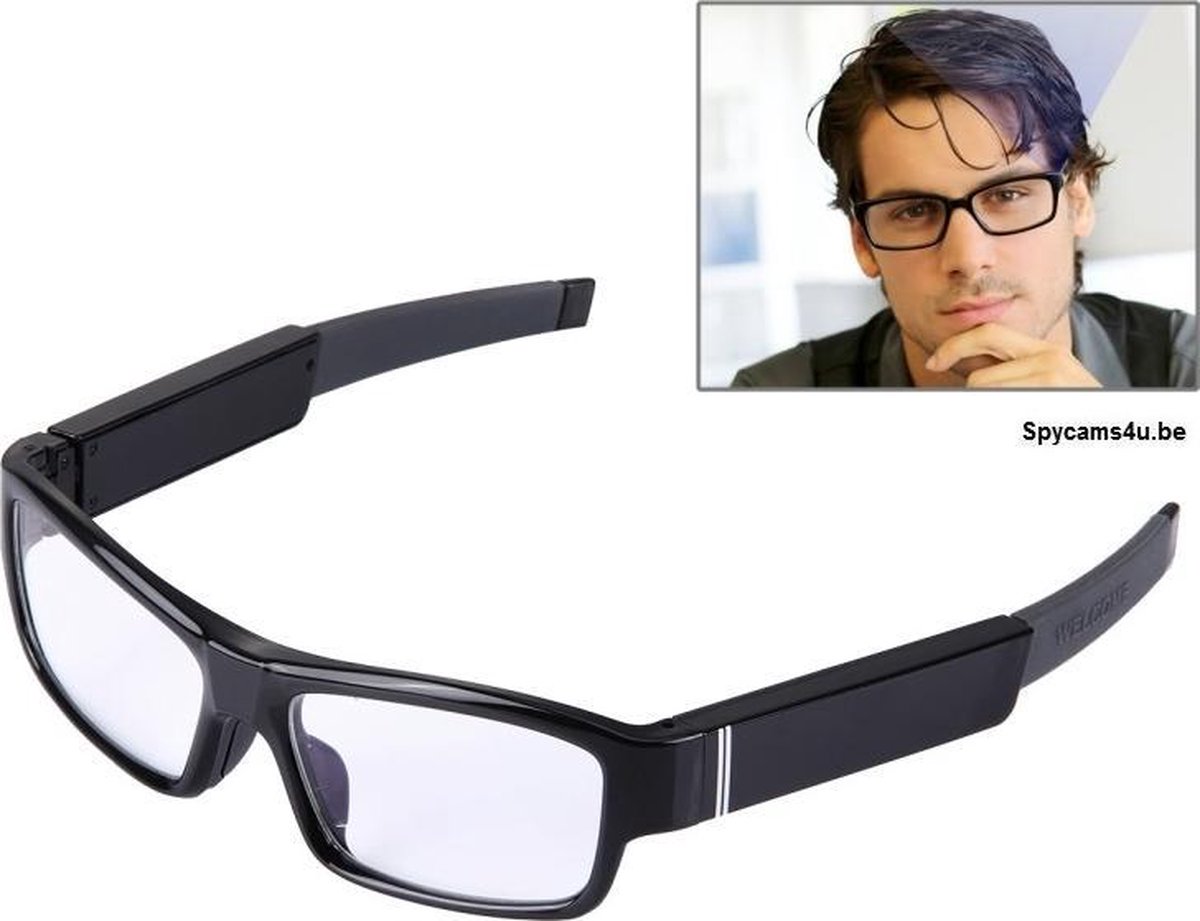 Nisanuki Mini Kamera, Brille mit Kamera, Action Cam 1080P Aktualisierte Tragbare Videobrille Sonnenkamerabrille Für Outdoor, Reisen, Sport
