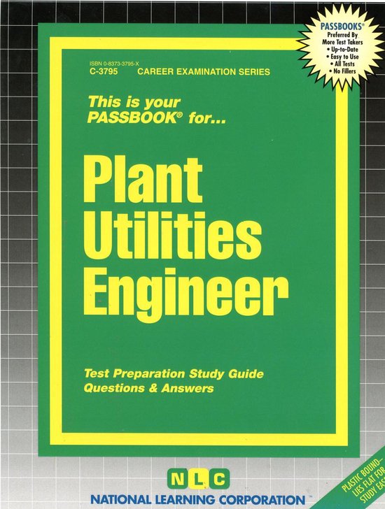 Plant Utilities Engineer (ebook), National Learning Corporation