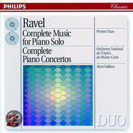 Ravel: Music for Piano Solo, Piano Concerti / Haas, Galliera