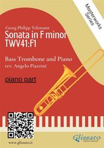 Sonata in F minor - Bass Trombone and piano 1 - (piano part) Sonata in F minor - Bass Trombone and Piano