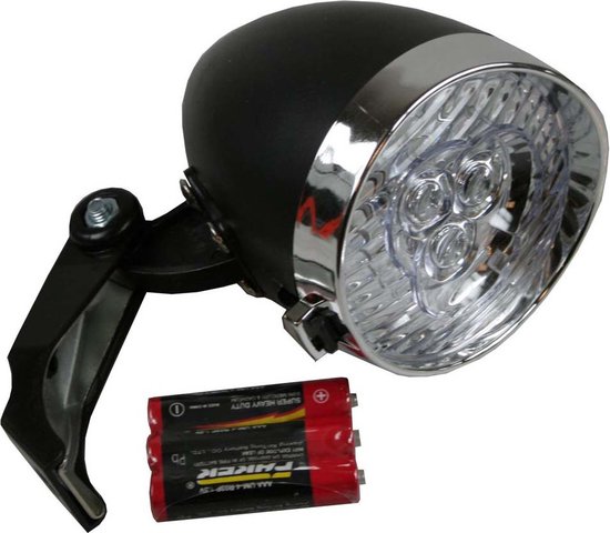 Fietslamp met LED lampjes - koplamp | bol.com