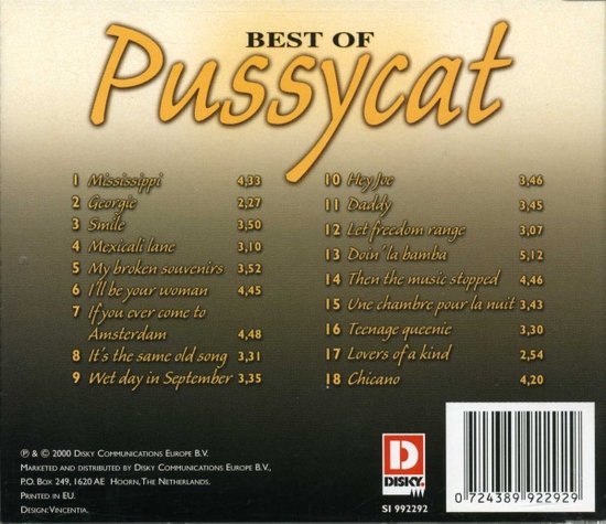 Best Of Pussycat Pussycat Cd Album Muziek Bol 