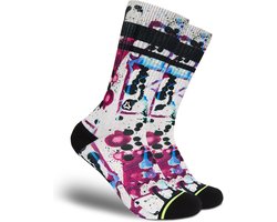 FLINCK Sportsokken - Luminol Glow - Maat 45-48 - Unisex - Heren Sokken - Dames Sokken - Naadloze sokken - Crossfit Sokken - Hardloop Sokken - Fitness Sokken - Fietssokken
