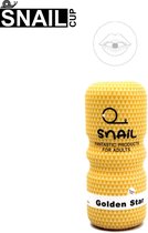 Snail masturbatie cup voor mannen oraal geel "Golden star"