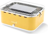 Barbecook Carlo - Tafel BBQ - Houtskool BBQ barbecue - Incl. Draagtas - Sunshine Yellow - 44 x 33 x 21cm